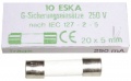 Eska Ceramic Fuse - 0 25a t Ceramic Fuse 5x20mm 10pcs rohs -